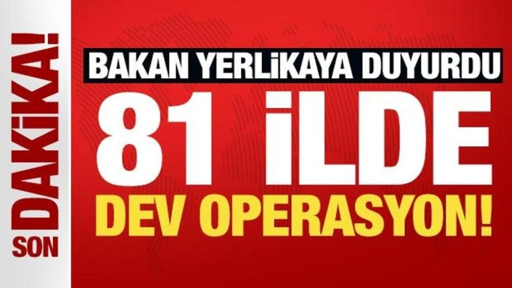 81 ilde silah kaçakçılarına 'Mercek-27' operasyonu