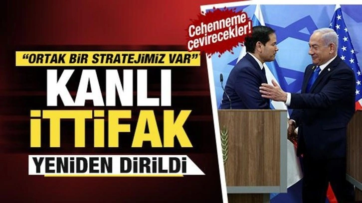 ABD Dışişleri Bakanı Rubio Kudüs’te! Kanlı ittifak yeniden dirildi!