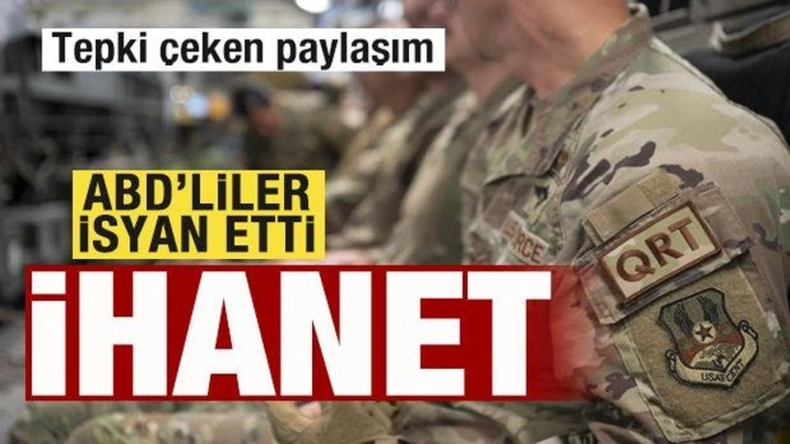 ABD'nin paylaşımı tepki çekti! Sosyal medyada büyük isyan: İhanet