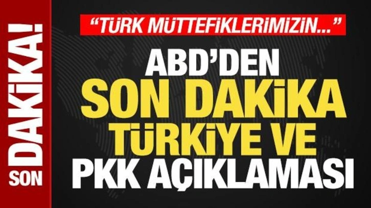 ABD ve Almanya'dan son dakika Türkiye, PKK ve Öcalan açıklaması!