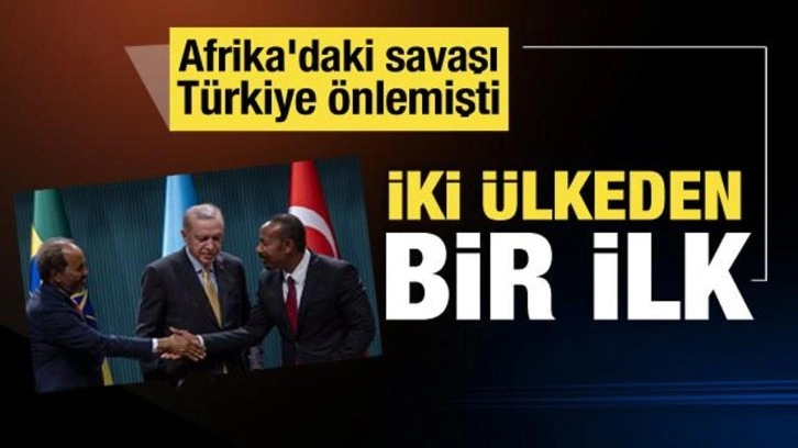 Afrika'daki savaşı Türkiye durdurmuştu! Somali ile Etiyopya bir ilk