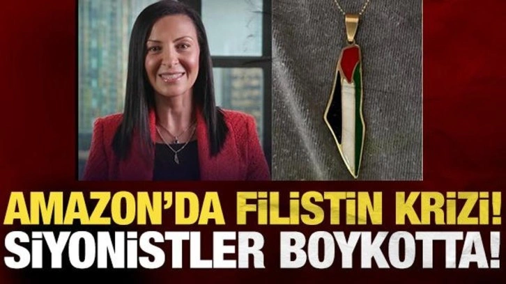 Amazon'da 'Filistin' krizi! Siyonistler boykot kampanyası başlattı