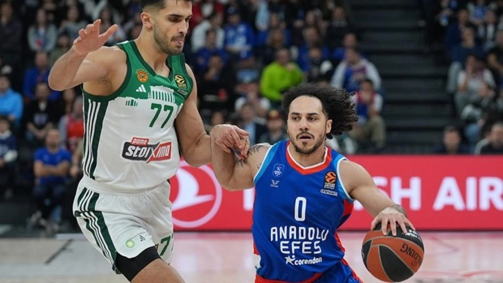 Anadolu Efes'ten Panathinaikos'a büyük fark!