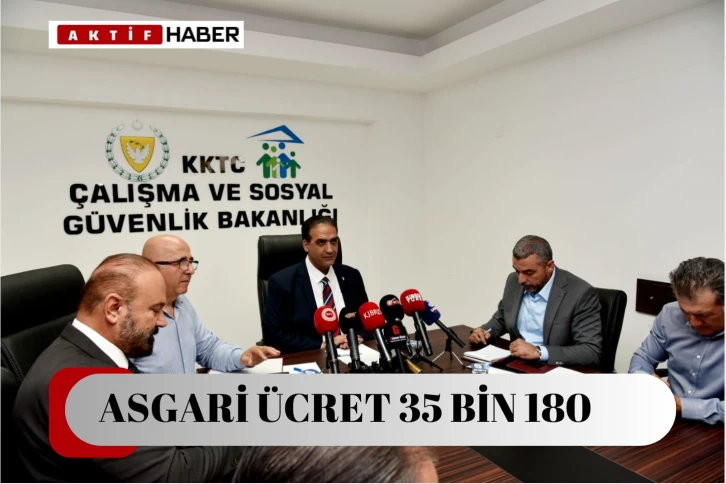  Asgari Ücret Saptama Komisyonu işverenin itirazını görüştü.. Asgari ücret oy çokluğuyla 35 bin 180 TL...