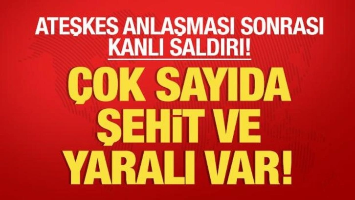 Ateşkes anlaşması sonrası İsrail'den katliam!