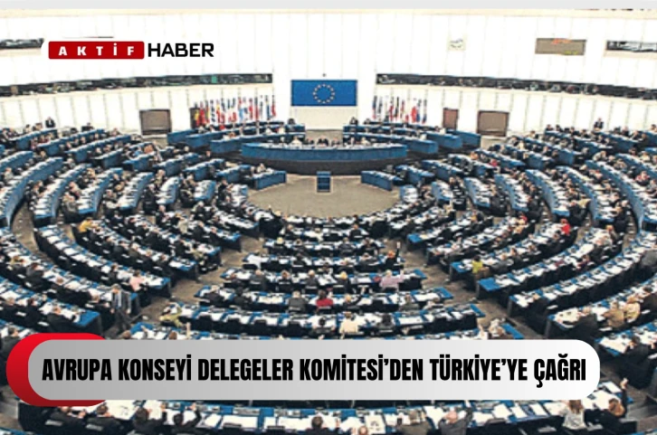 Avrupa Konseyi Delegeler Komitesi’nden Türkiye’ye çağrı...