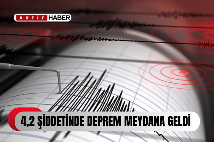  Baf açıklarında 4,2 büyüklüğünde deprem meydana geldi...