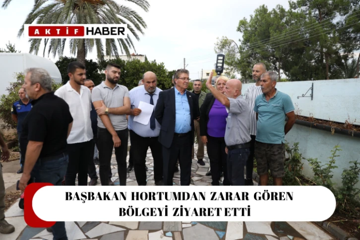 Başbakan Üstel, hortumdan zarar gören Çayırova’yı ziyaret etti...