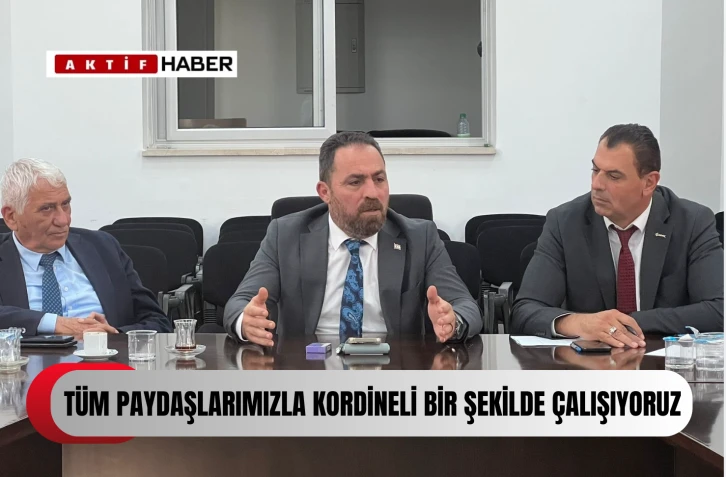 “Bu mücadelede yerel yönetimlerle de güçlü bir iş birliği içerisindeyiz”