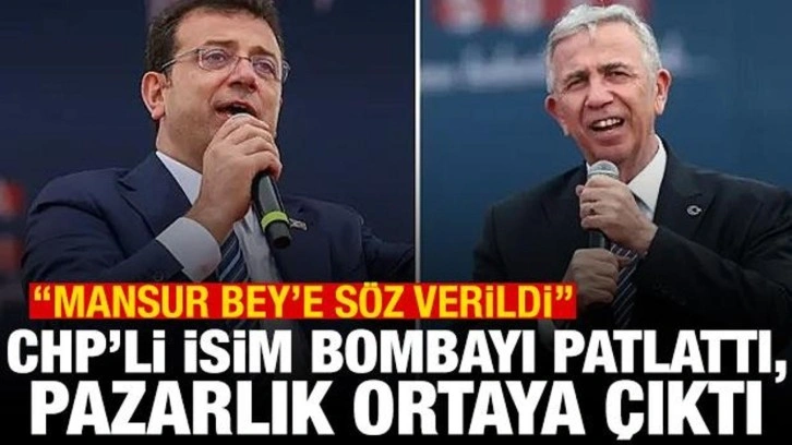 CHP'li Çiçek'ten ön seçim iddiası: Mansur Bey'e söz verildi