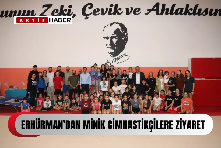  CTP Genel Başkanı Erhürman’dan minik cimnastikçilere ziyaret ve tebrik