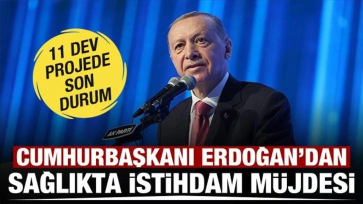 Cumhurbaşkanı Erdoğan'dan müjde: 2025 yılında 37 bin yeni personel alacağız