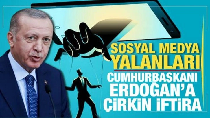 Cumhurbaşkanı Erdoğan'ın söylemediği sözü paylaşan sosyal medya hesapları yalanlandı