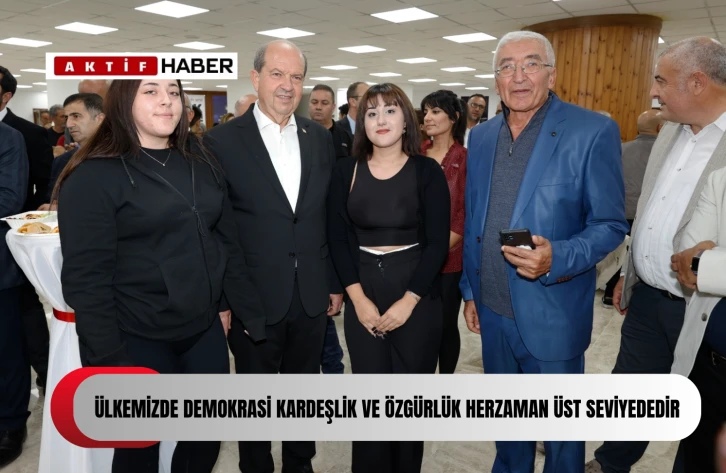  Cumhurbaşkanı Tatar, Alevi Kültür Merkezi’nin 30. yıl dönümü etkinliğine katıldı...