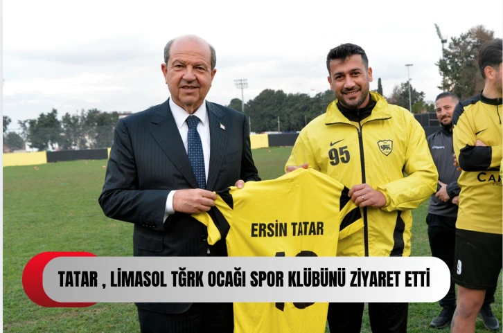  Cumhurbaşkanı Tatar, Türk Ocağı Limasol Spor Kulübü’nü ziyaret etti...