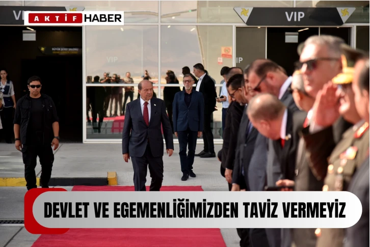 “Devlet ve egemenliğimizden taviz veremeyiz”