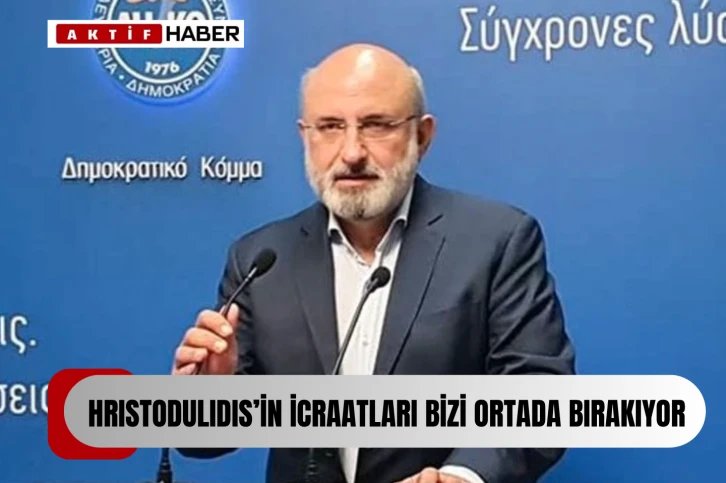 DİKO Milletvekili Hristos Orfanidis: &quot;Hristodulidis'in icraatları bizi ortada bırakıyor&quot;