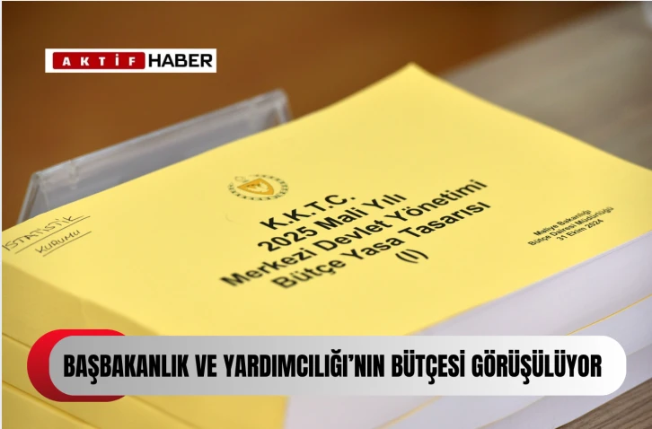  Ekonomi, Maliye, Bütçe ve Plan Komitesi bugün Başbakanlık ve Başbakan Yardımcılığı bütçelerini görüşüyor