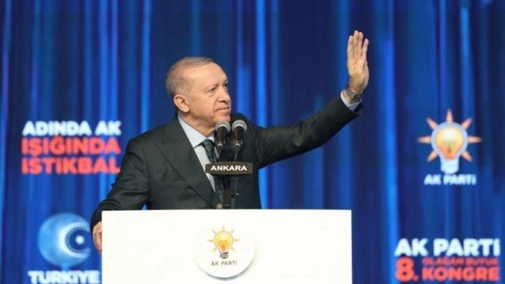 Erdoğan'dan tarihi kongrede dikkat çeken Bahçeli mesajı!