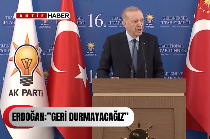 Erdoğan:''Türkiye'nin hak ettiği yerde olmadığı Avrupa'nın varlığını sürdürmesi zorlaşıyor