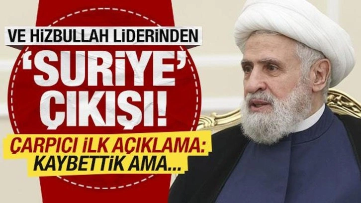 Esed'in kaçışının ardından Hizbullah liderinden dikkat çeken ilk açıklama!