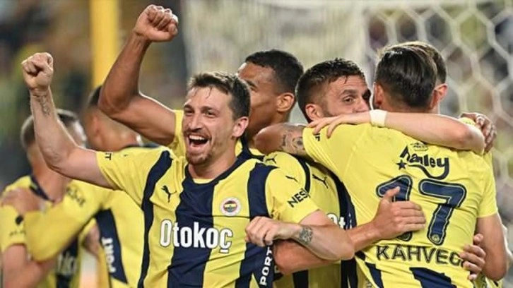 Fenerbahçeli futbolcuların Galatasaray sevinci!