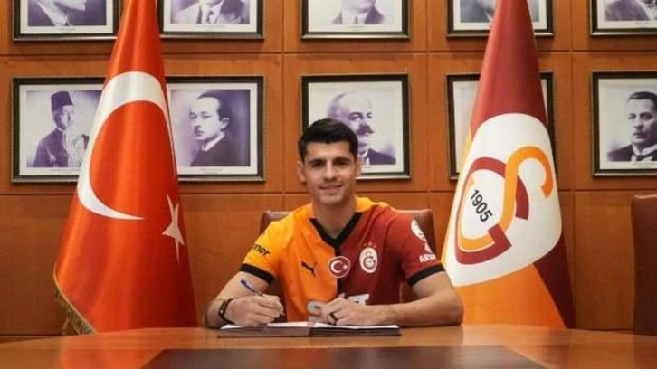 Galatasaray, Morata'yı resmen duyurdu! Maliyeti ortaya çıktı