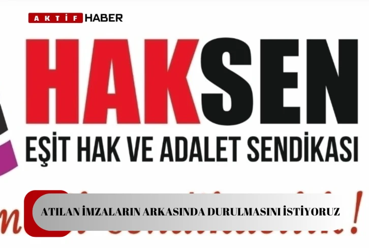 “Göç Yasasıyla ilgili verilen sözlerin, atılan imzaların arkasında durulsun"