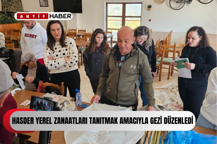  HASDER'in Kıbrıs’ın yerel zanaatkarlarını keşfetme gezi serisinin üçüncü durağı Pelendri köyü oldu