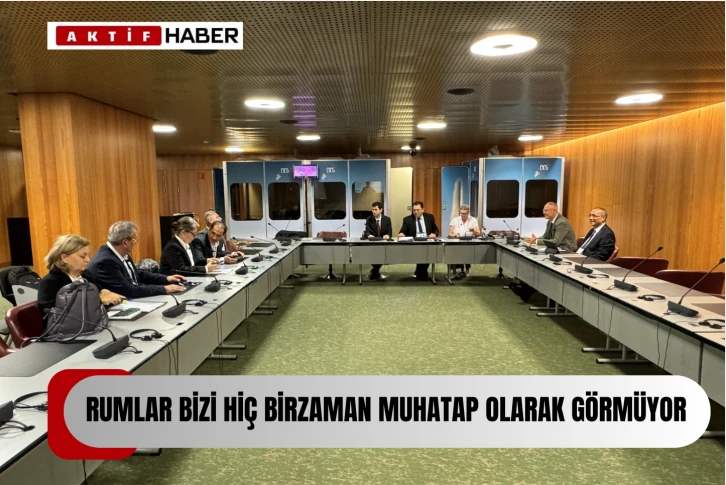  Hasipoğlu: &quot;Rumlar bizi hiçbir zaman eşit taraf ve muhatap olarak görmüyor&quot;