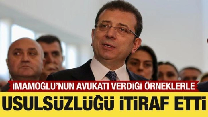 İmamoğlu’nun avukatı 'sahte diploma' usulsüzlüğünü itiraf etti