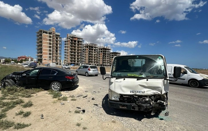 İskele'de trafik kazası