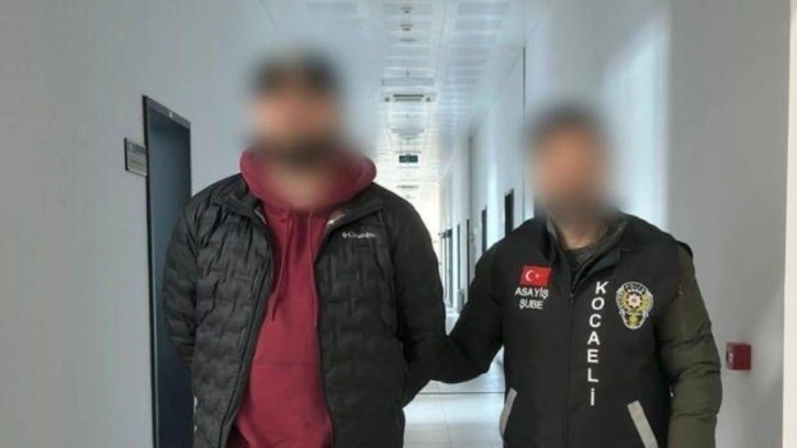 Kırmızı bültenle aranıyordu: Kocaeli'de yakalandı