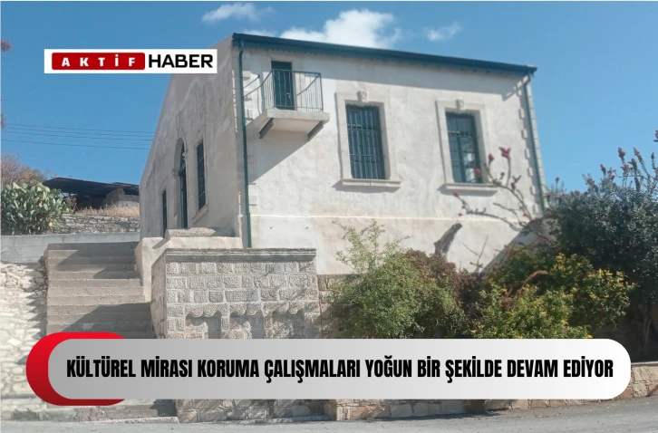  Kültürel mirası koruma çalışmaları yoğun şekilde sürüyor… Tarihi Gökağaç (Alektora) köyü camisi, çeşmesi ve okulunda koruma çalışması tamamlandı...