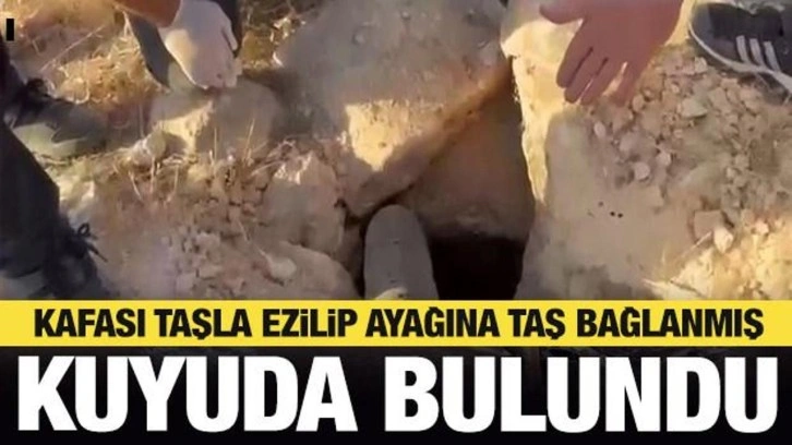 Mardin'de vahşet! 140 gün sonra bulundu...Ayağından taşla bağlanıp kuyuya atılmış