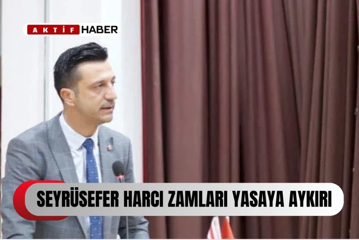  MDP Genel Başkanı Büsküvütçü: “Seyrüsefer harcı zammı Motorlu Araçlar ve Yol Trafik Yasası’na aykırı”