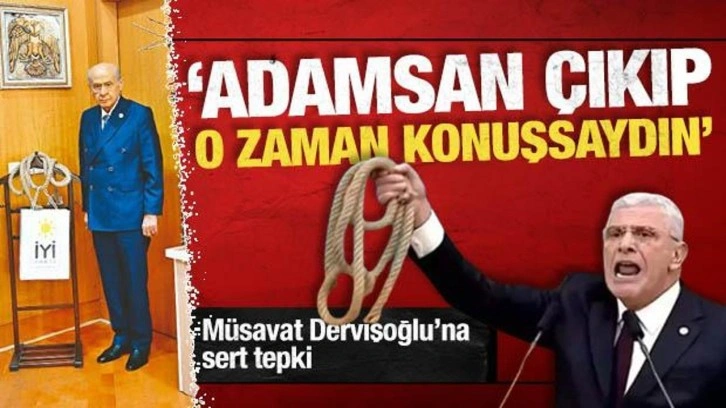 Müsavat Dervişoğlu'na sert tepki: ‘Adamsan çıkıp o zaman konuşsaydın’