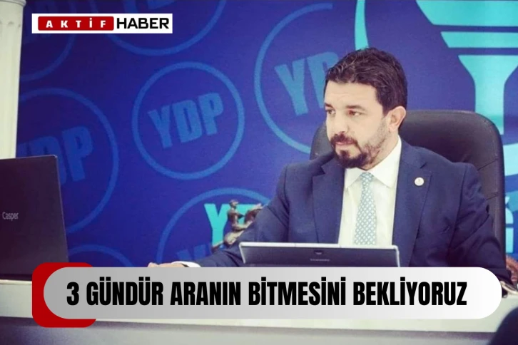 ''3 GÜNDÜR VERİLEN ARANIN BİTMESİNİ BEKLİYORUZ''