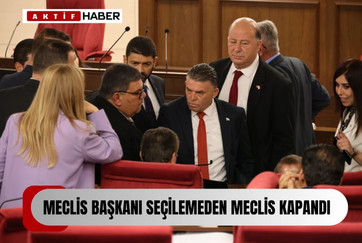 BAŞKAN SEÇİLEMEDEN MECLİS KAPANDI...