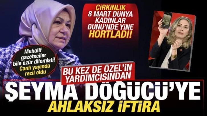 Özel'in yardımcısı Gülşah Deniz Atalar'dan, Şeyma Döğücü'ye ahlaksız iftira!