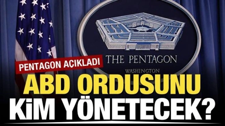 Pentagon'dan Trump açıklaması: Tüm yasal emirlere uymaya hazırız