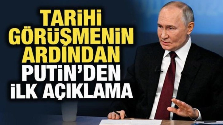 Putin: ABD ile işbirliği için en önemli adımı attık