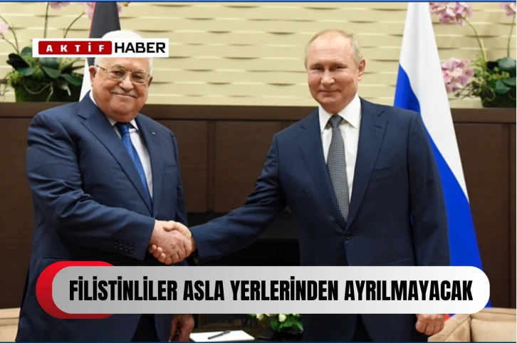 Putin, Filistin Devlet Başkanı Abbas ile görüştü