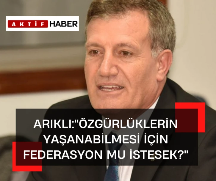 "Özgürlüklerin Yaşanabilmesi İçin Federasyon mu İstesek?"