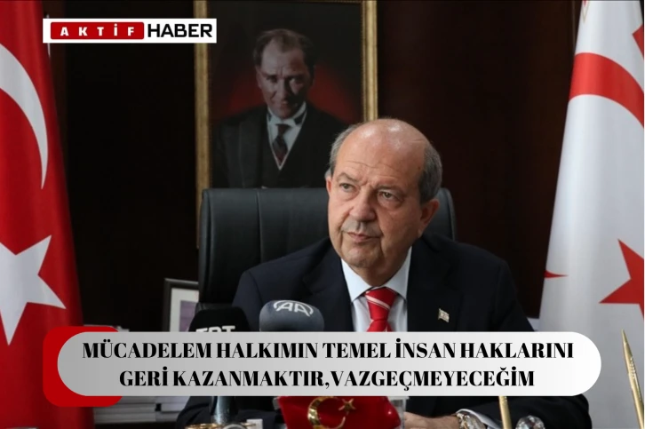 "Sürdürülebilir çözüm sağlayacak, gerçekçi yeni bir pozisyon sunuyorum''