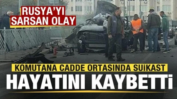 Rusya'yı sarsan gelişme! Rus komutana suikast! Hayatını kaybetti