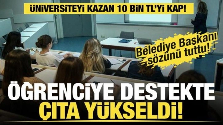 Sultanbeyli Belediyesi'nden üniversiteyi kazanan öğrencilere 10 bin TL Başarı Ödülü