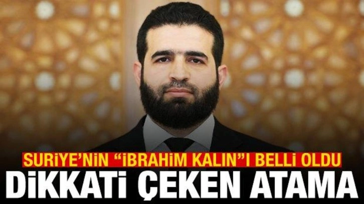 Suriye İstihbarat Teşkilatı'nın yeni başkanı belli oldu