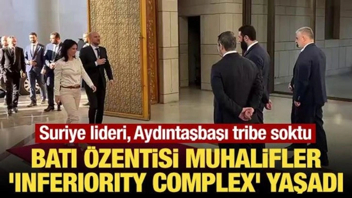 Suriye lideri Alman bakanın elini sıkmadı, muhalifler 'inferiority complex' yaşadı