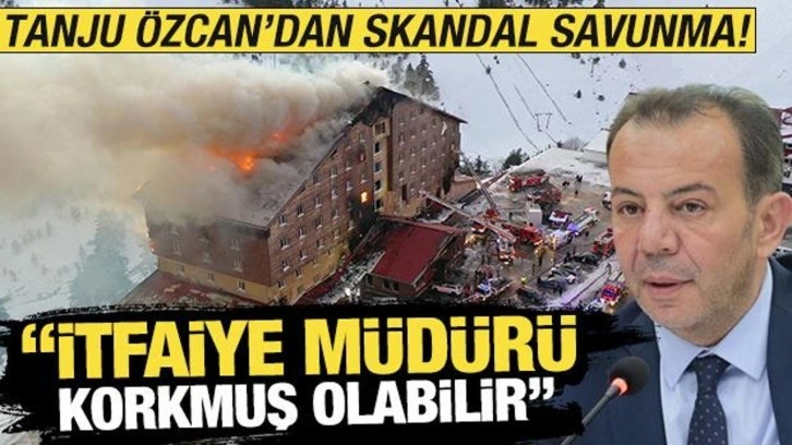 Tanju Özcan'dan skandal savunma! 